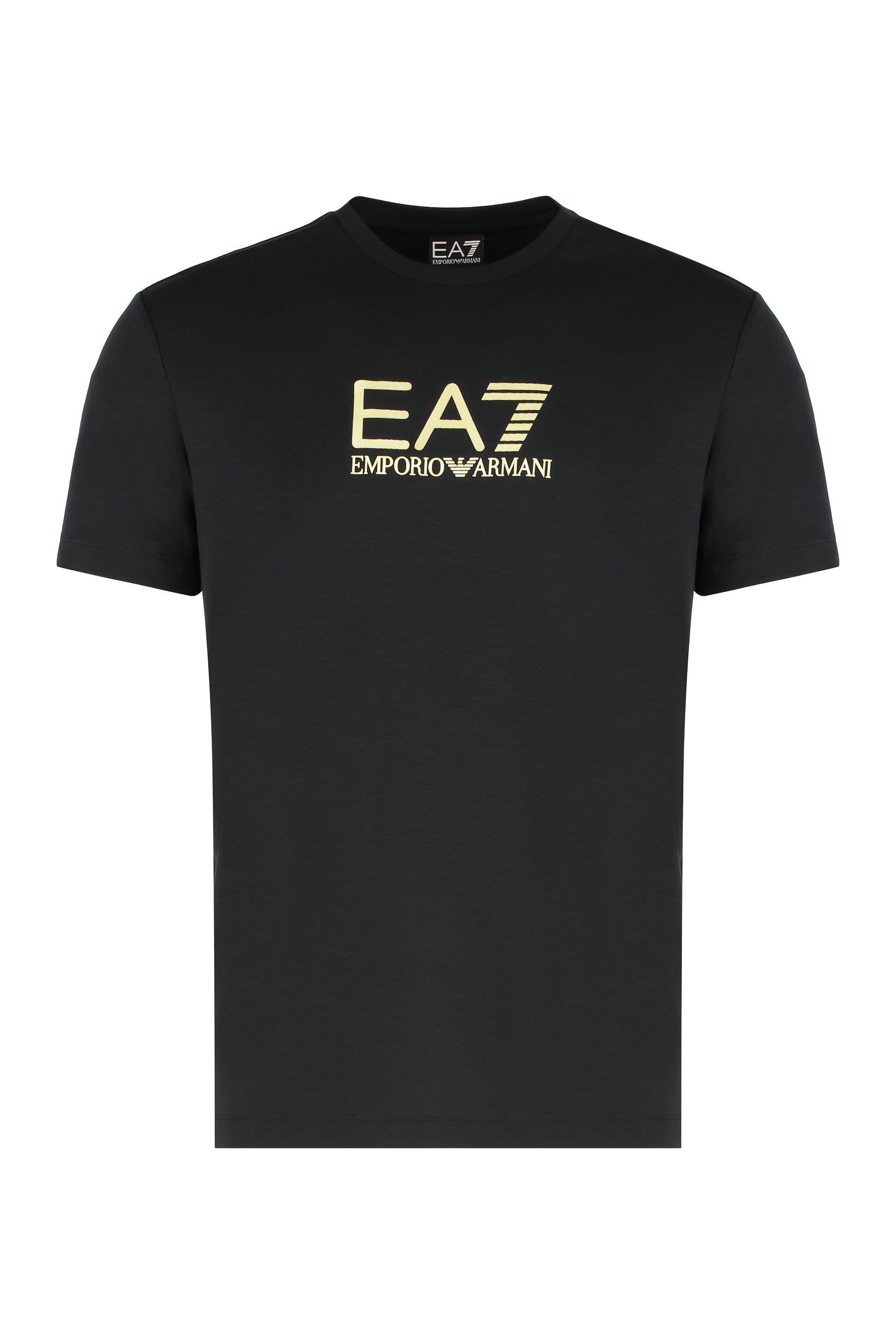 EA7 Logo Print T-Shirt - FW25 Collection