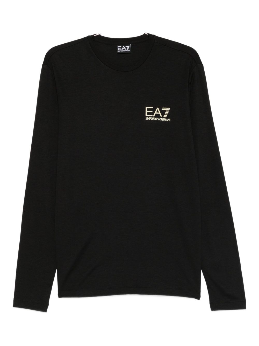 EA7 Logo Detail Long Sleeves Tee for Men