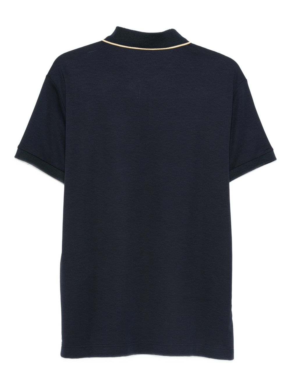 EA7 Logo Zip Short-Sleeved Shirt