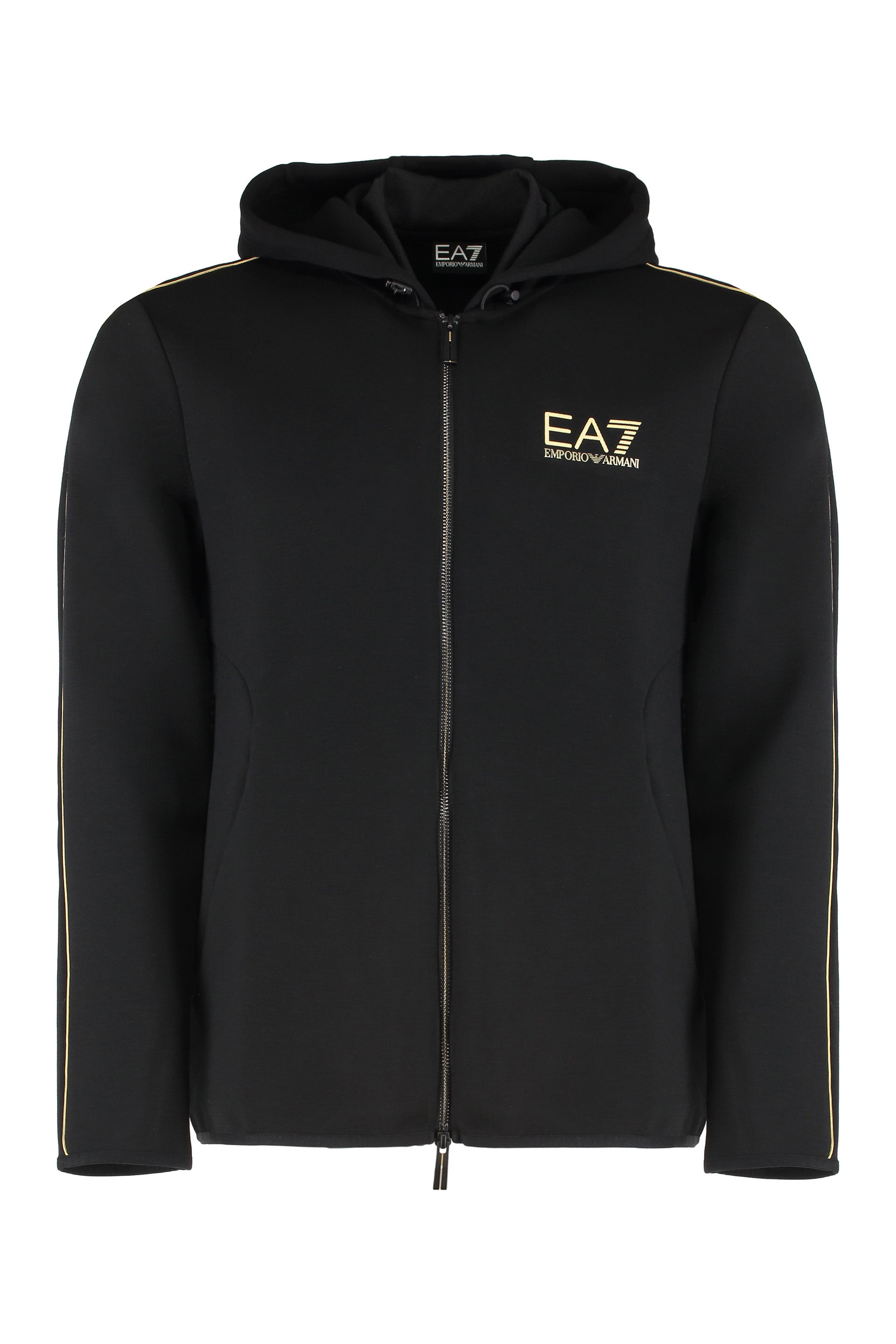 EA7 Full Zip Hoodie for Men - Fall/Winter 2025