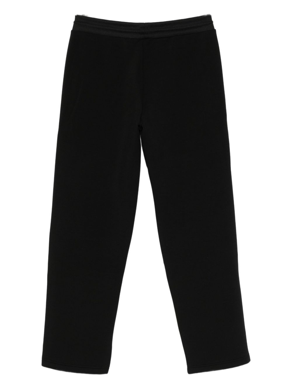 EA7 Logo Elastic Waistband Cuff Pants