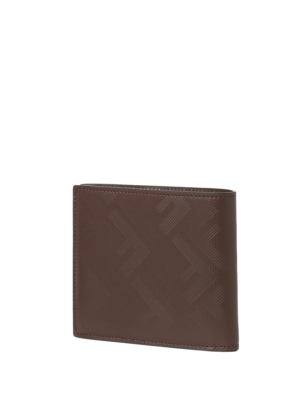 FENDI Leather Bi-Fold Mini Wallet