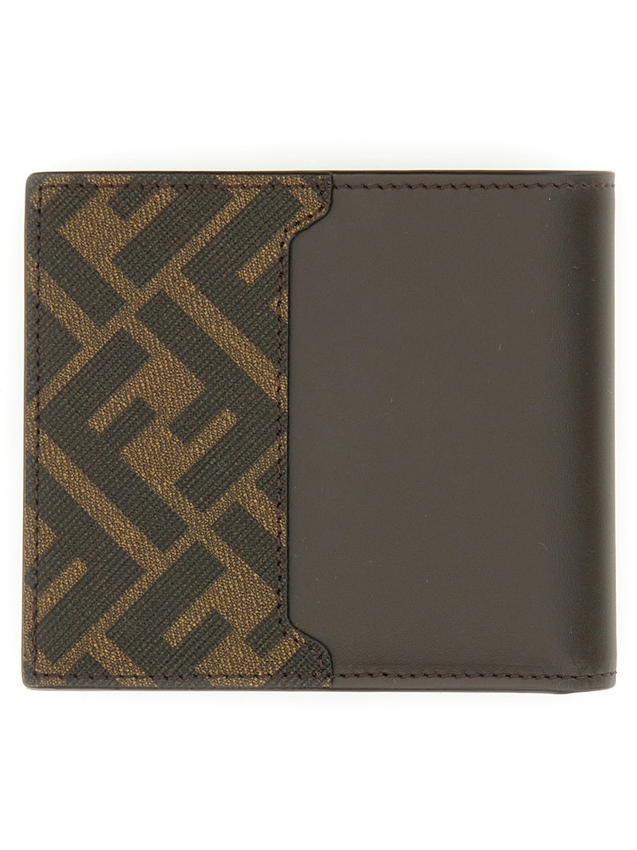 FENDI Mini Leather Wallet for Men - Elegant Accessory