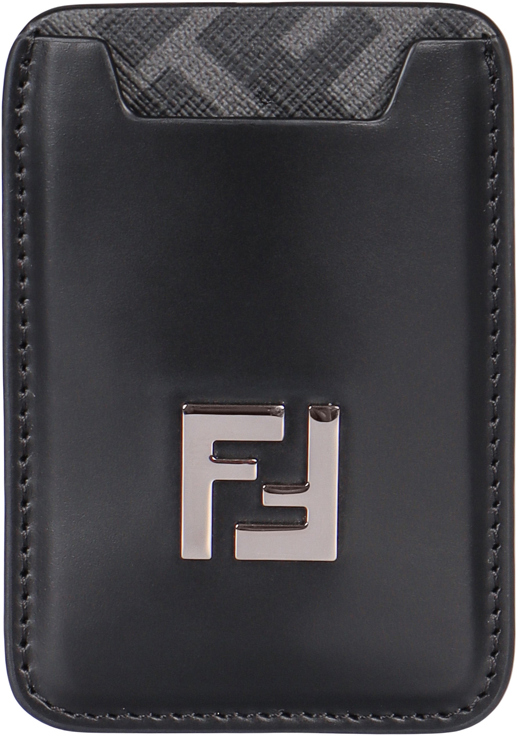 FENDI Mini Leather Card Holder