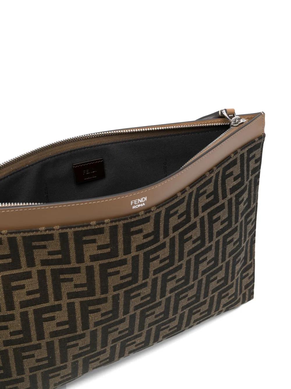 FENDI Monogram Design Clutch Handbag for Men - SS26