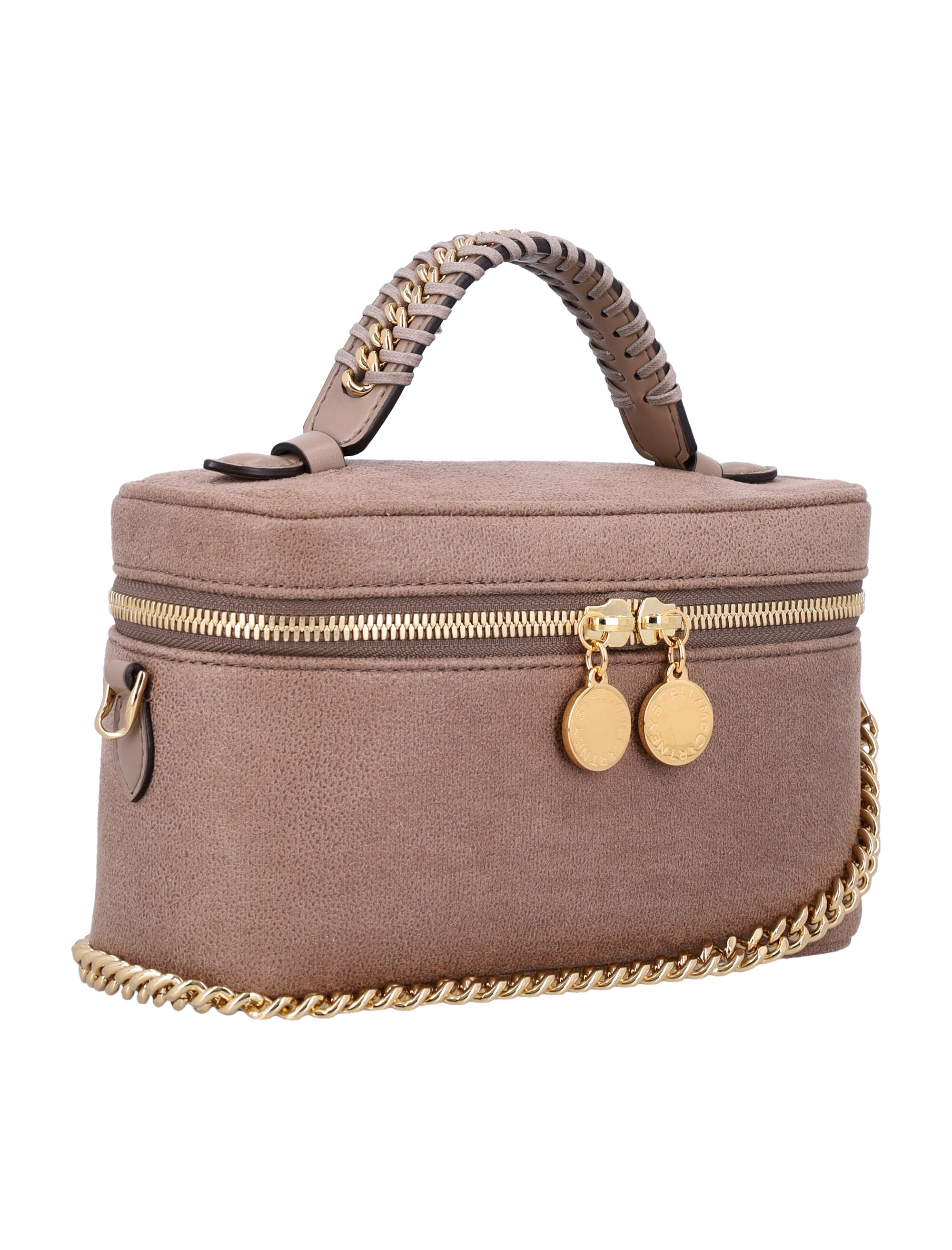 STELLA MCCARTNEY Mini Gold Chain Cosmetic Case