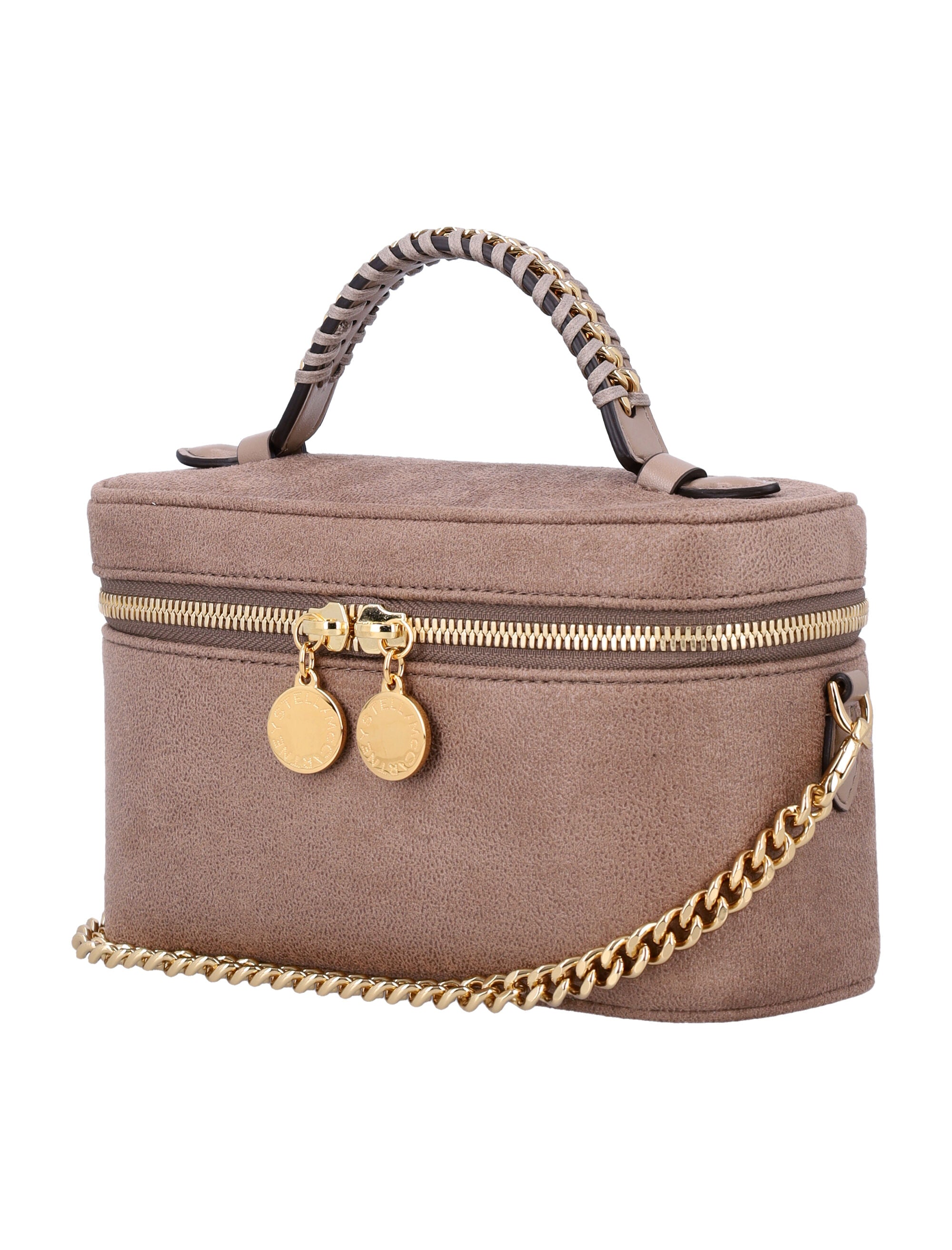 STELLA MCCARTNEY Mini Gold Chain Cosmetic Case