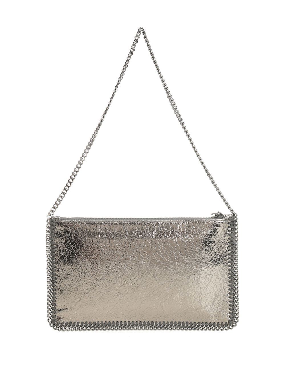 STELLA MCCARTNEY Metallic Falabella Mini Shoulder Pouch Handbag