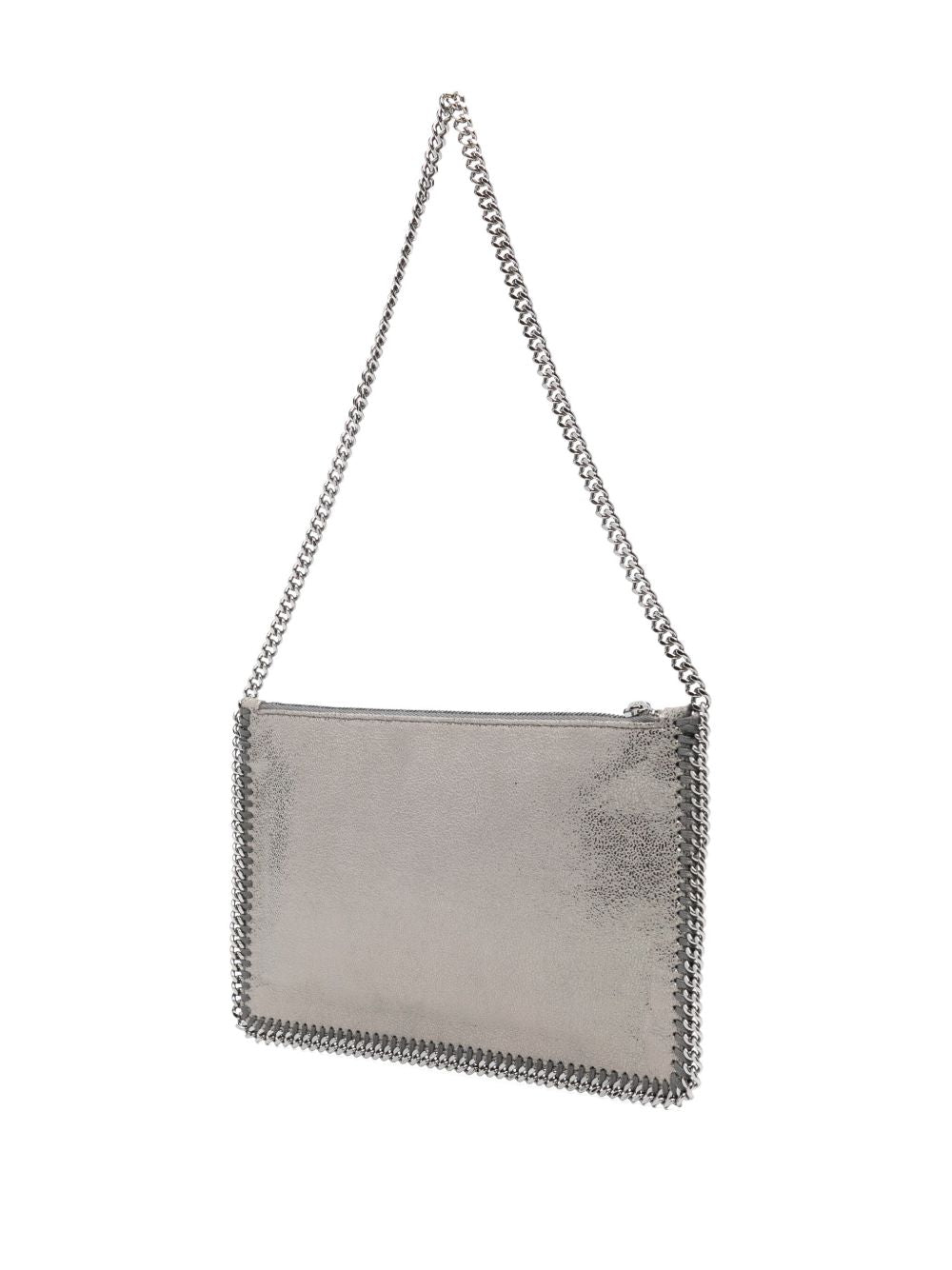STELLA MCCARTNEY Mini Clutch with Chain-Link Shoulder Strap