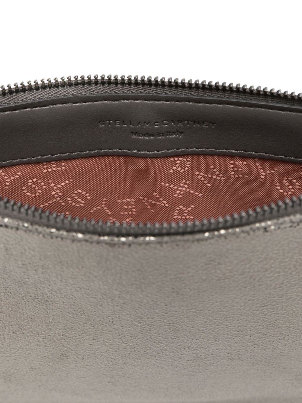 STELLA MCCARTNEY Mini Clutch with Chain-Link Shoulder Strap