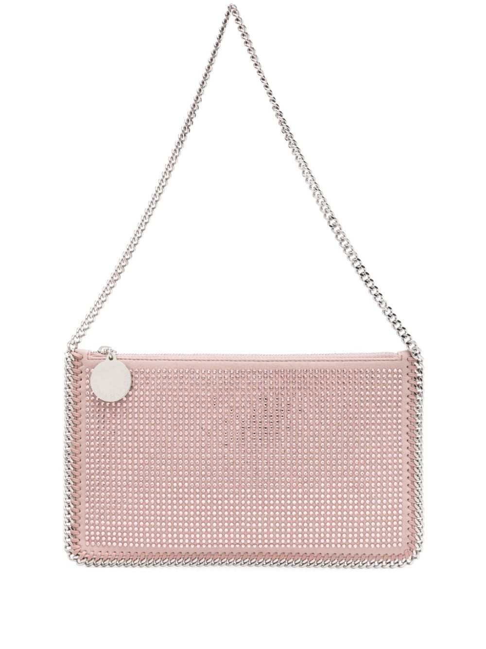 STELLA MCCARTNEY Mini Embellished Clutch with Chain Strap