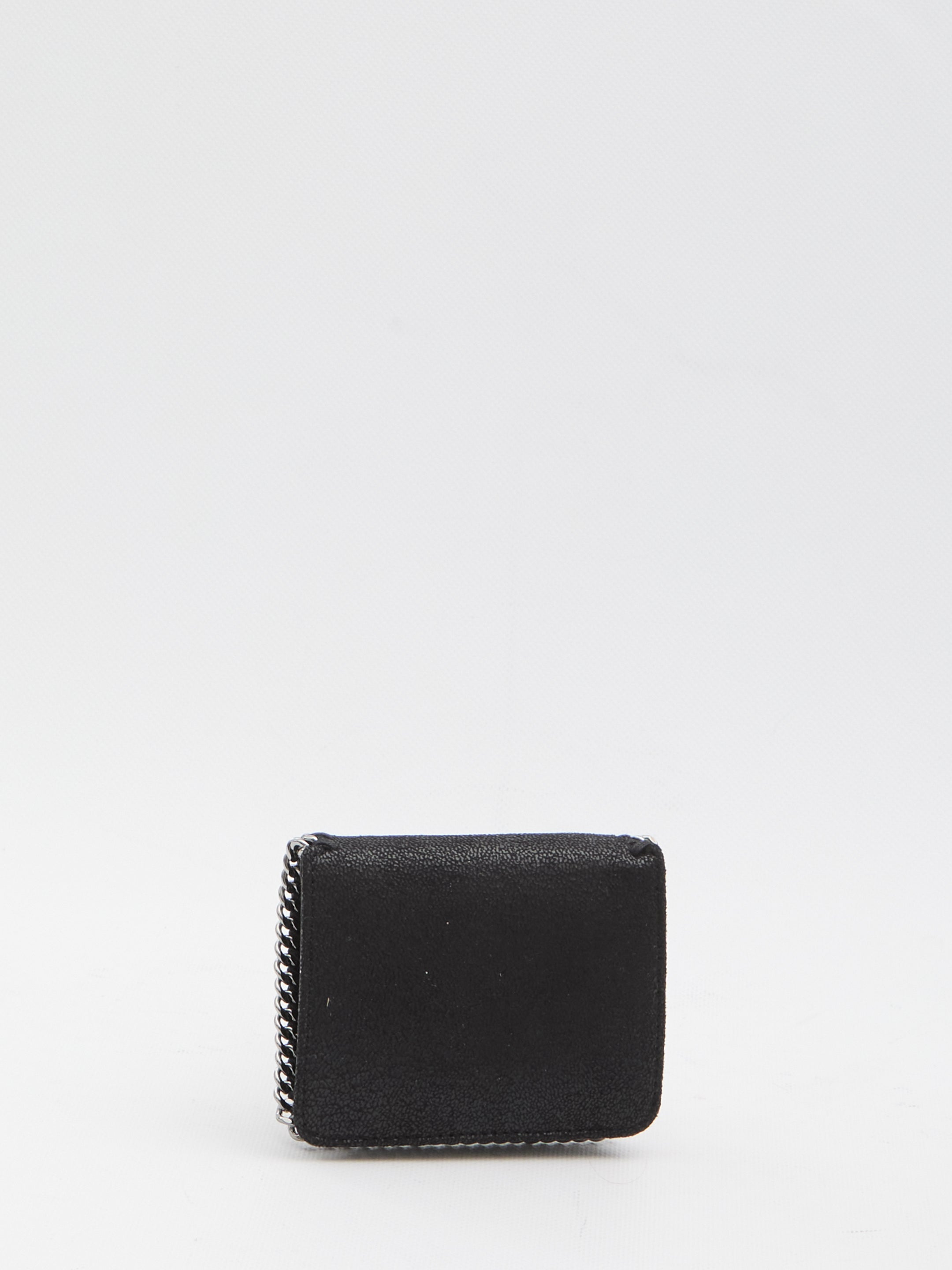 STELLA MCCARTNEY Mini Bi-Fold Wallet with Snap Closure