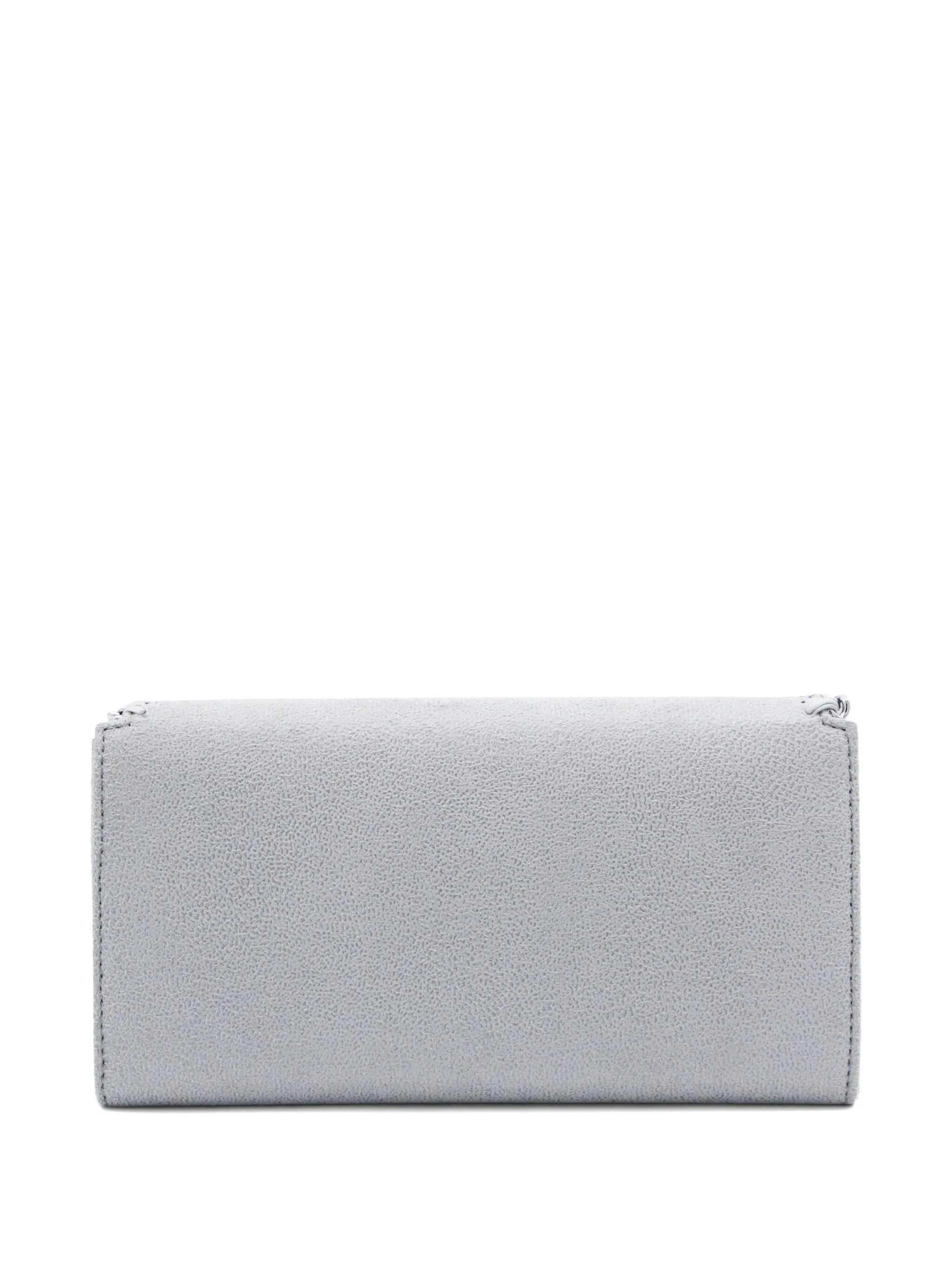 STELLA MCCARTNEY Mini Continental Wallet with Chain - 19 x 10 x 3 cm