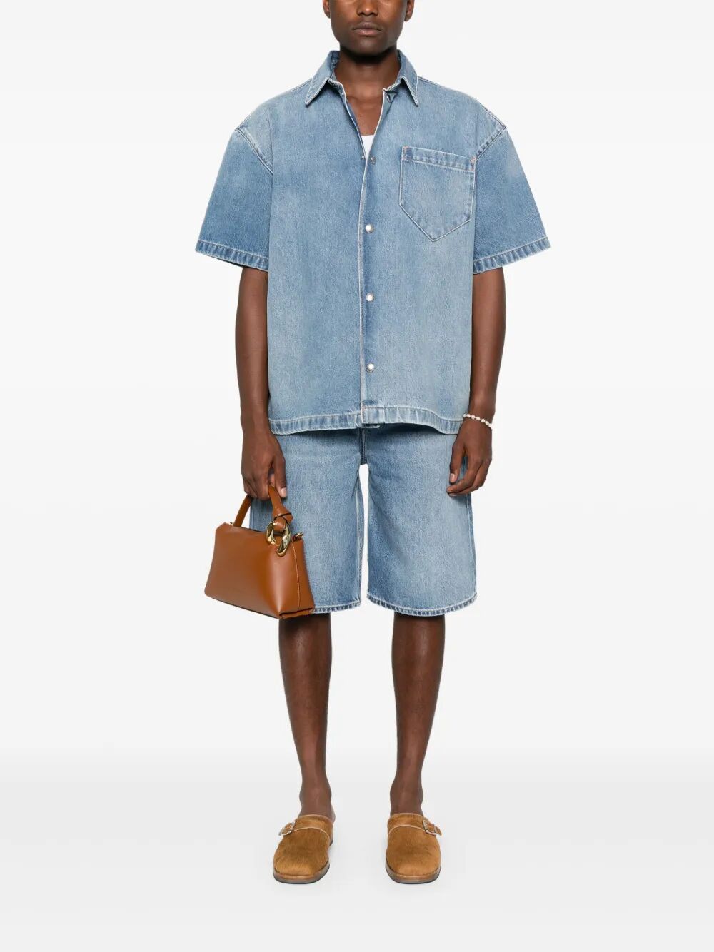 SEVEN FOR ALL MANKIND Short Sleeves Camp Mason Shirt