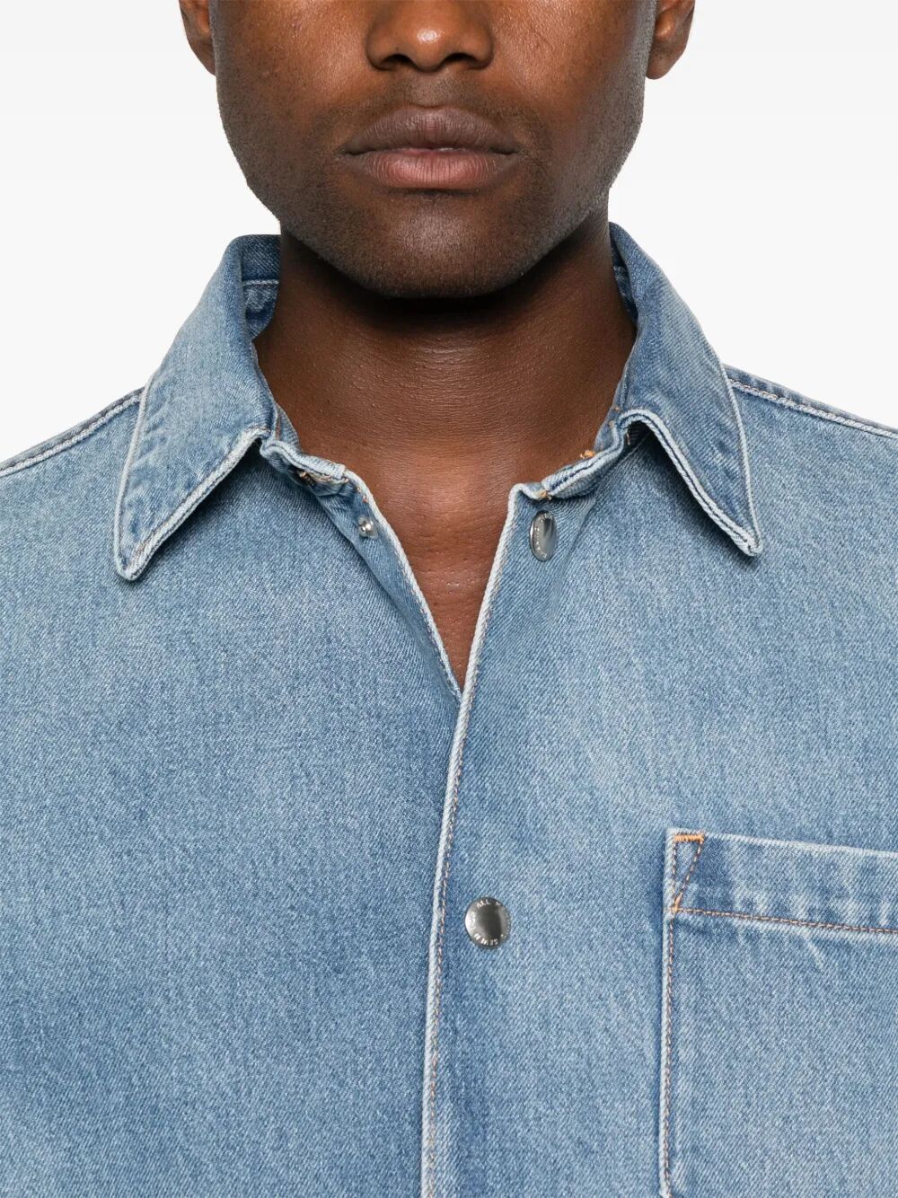 SEVEN FOR ALL MANKIND Short Sleeves Camp Mason Shirt