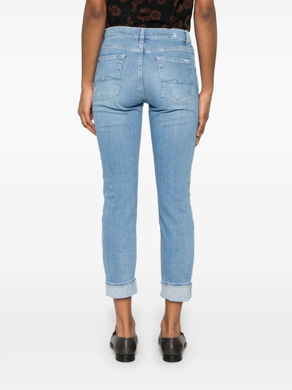 7 FOR ALL MANKIND Relaxed Skinny Bloom Jeans