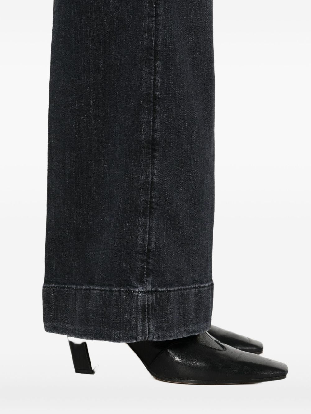 SEVEN High-Rise Flared Denim Jeans