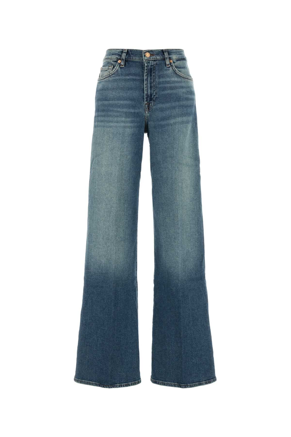 SEVEN Wide-Leg Denim Jeans