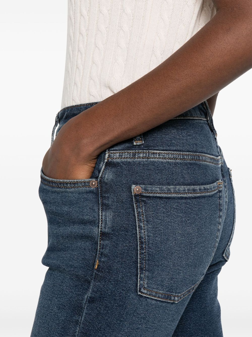 7 FOR ALL MANKIND Women's Straight Leg Calie Jeans