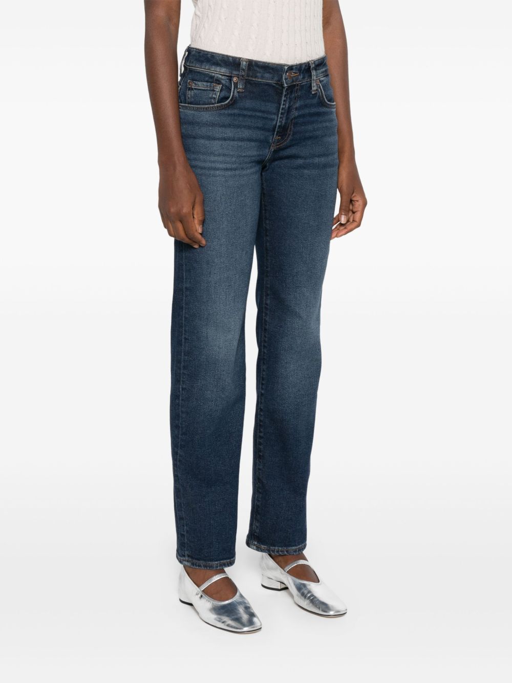7 FOR ALL MANKIND Women's Straight Leg Calie Jeans