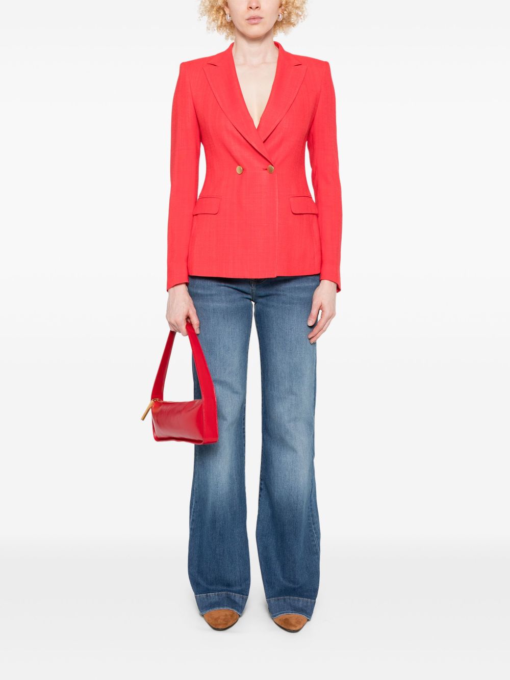 7 FOR ALL MANKIND High-Waisted Flared Jeans