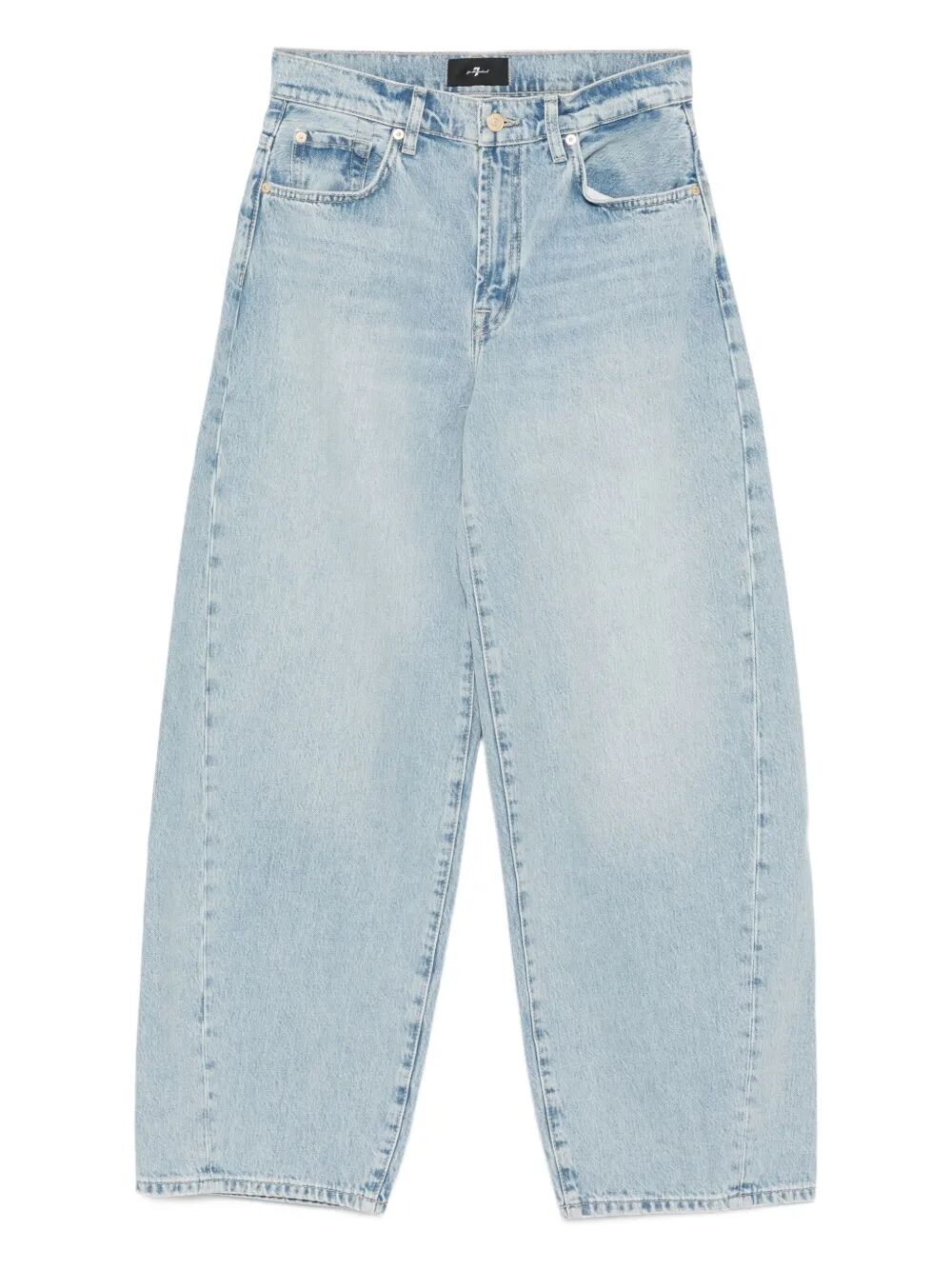 7 FOR ALL MANKIND High-Waisted Twisted Jeans