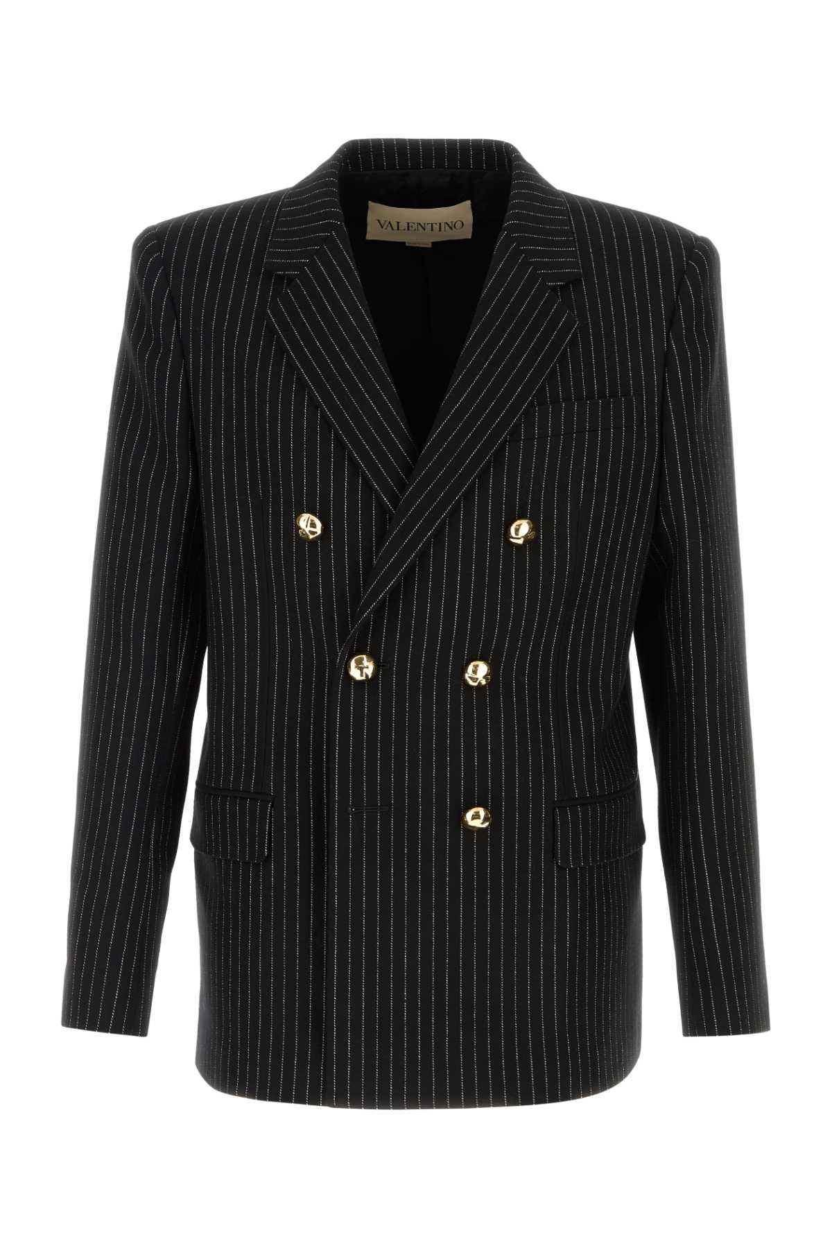 VALENTINO GARAVANI Embroidered Wool Blend Blazer for Men