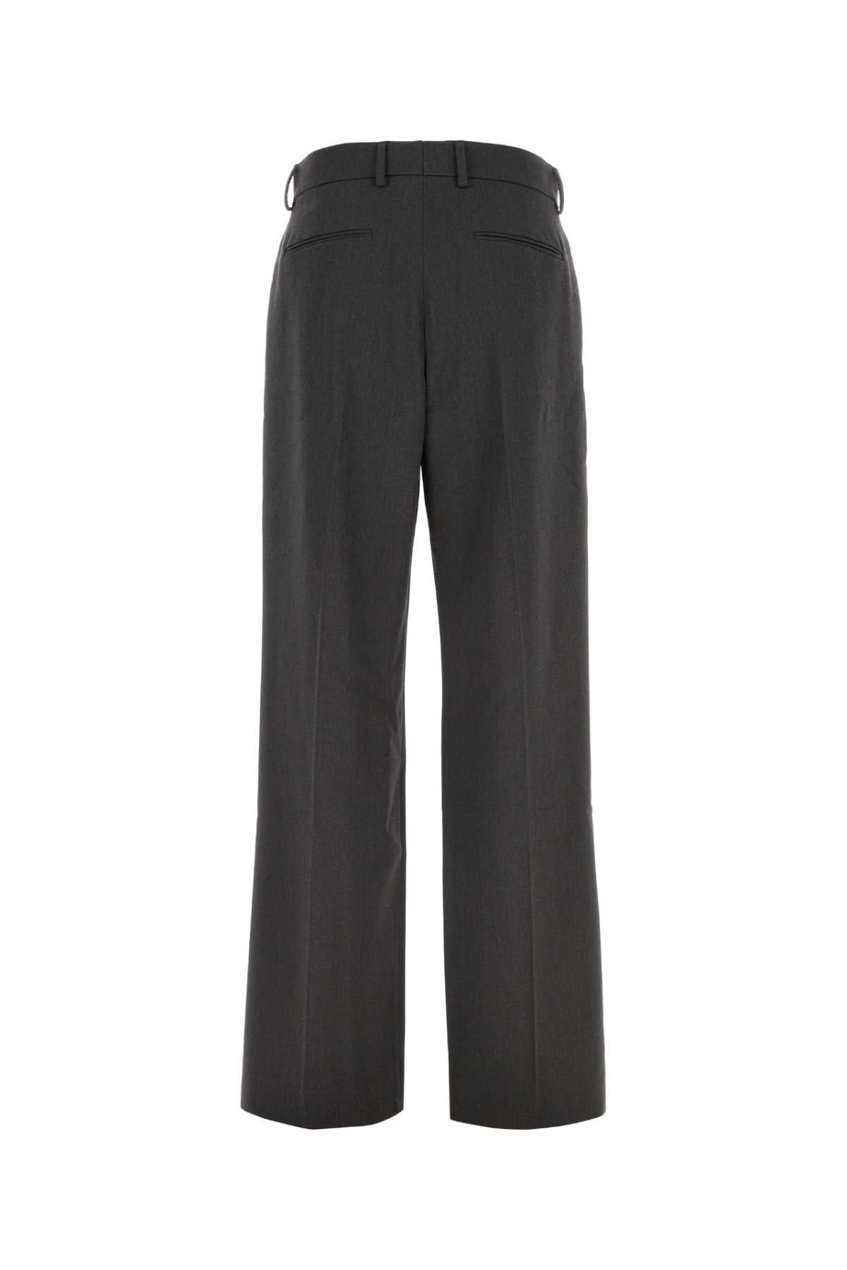 VALENTINO GARAVANI Charcoal Wool Trousers for Men
