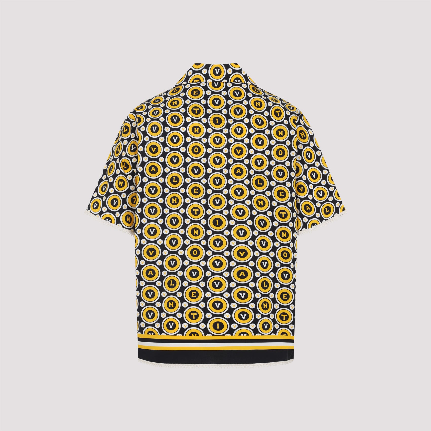 VALENTINO GARAVANI Printed Poplin Bowling Shirt for Men - FW25