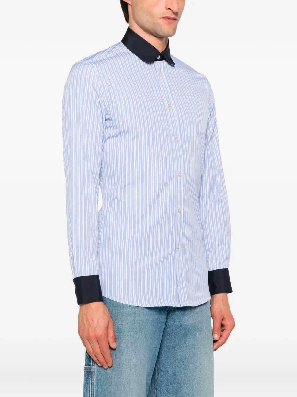 VALENTINO GARAVANI Striped Shirt Size 39 for Men