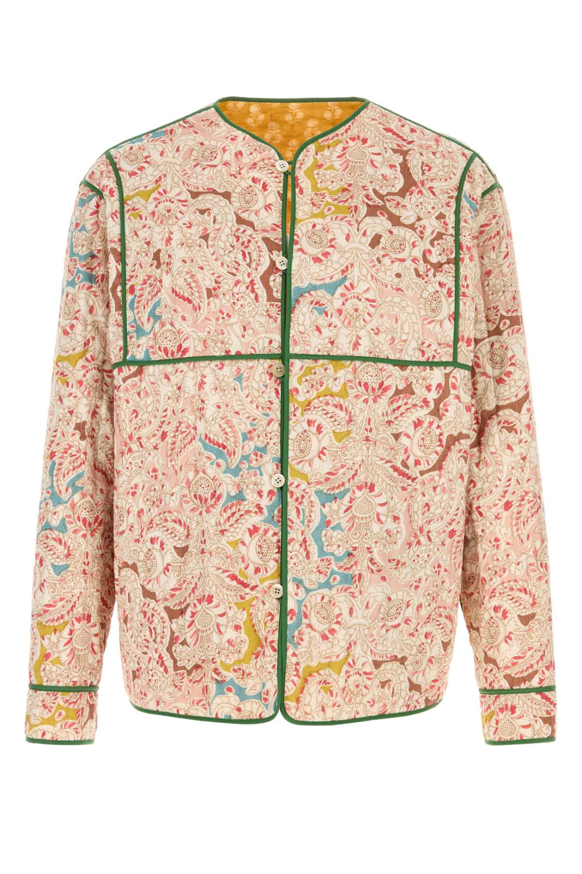 VALENTINO GARAVANI Embroidered Linen Shirt with Gilet - FW25
