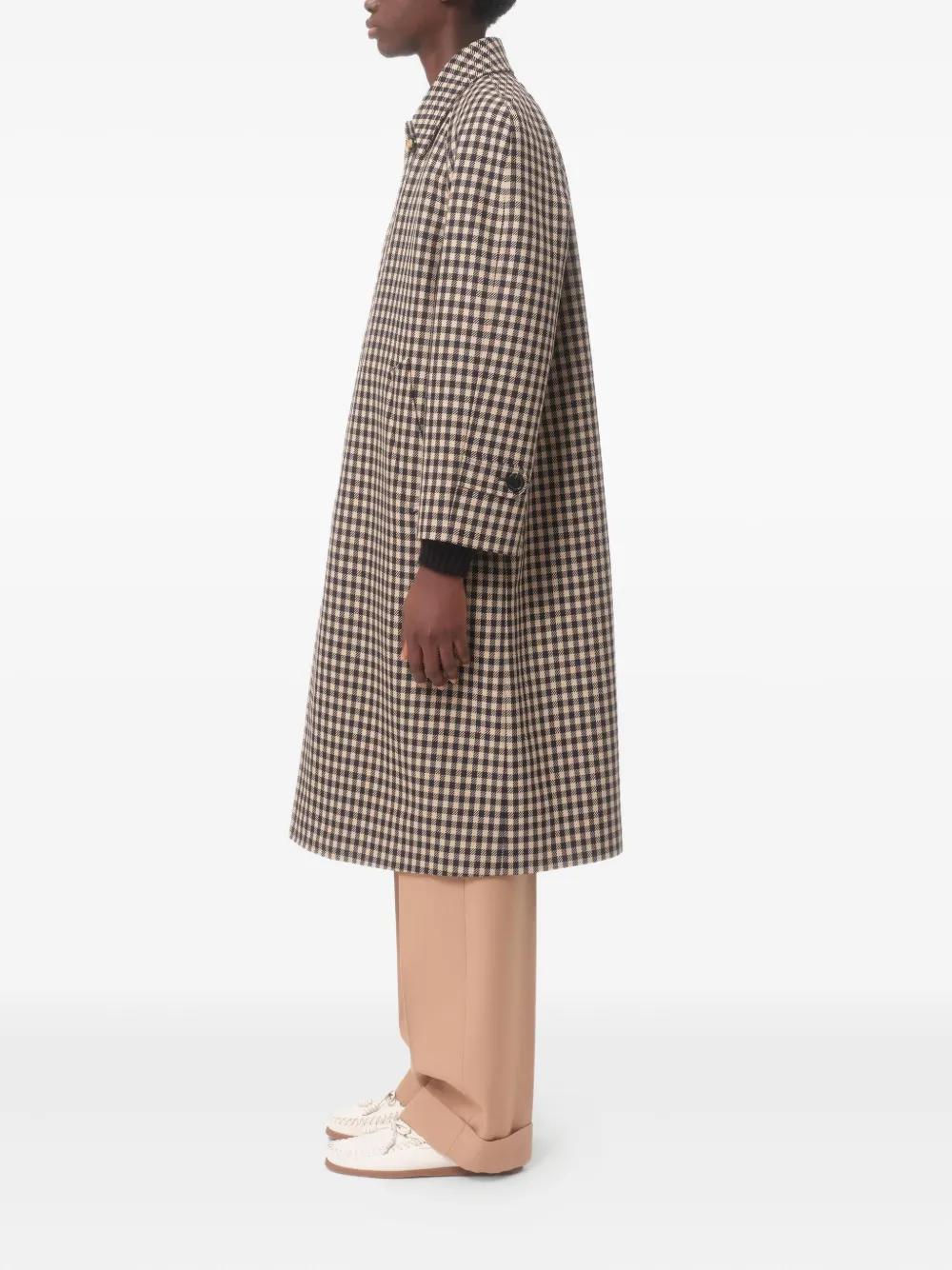 VALENTINO Classic Vichy Pattern Jacket