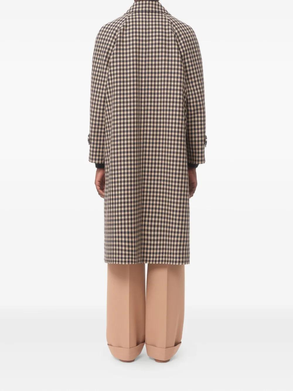 VALENTINO Classic Vichy Pattern Jacket