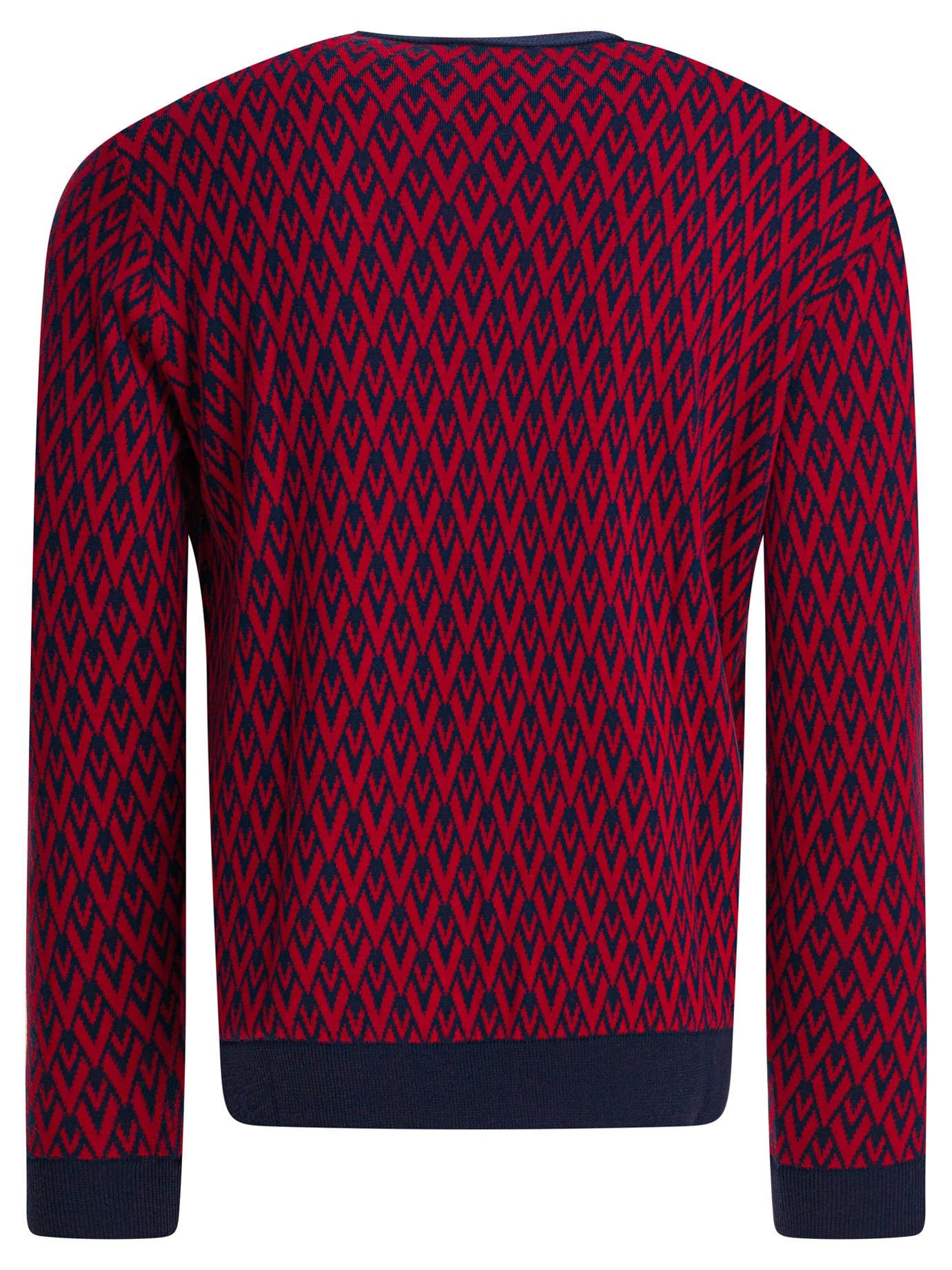 VALENTINO Men's Virgin Wool Knit Pullover