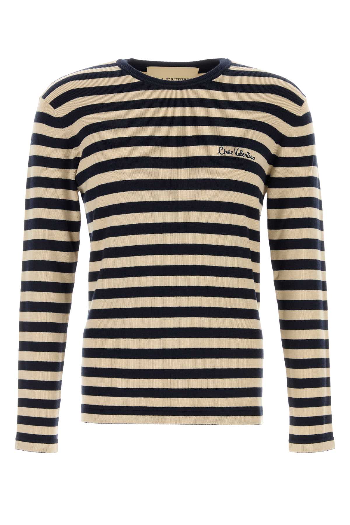 VALENTINO GARAVANI Embroidered Wool Sweater for Men