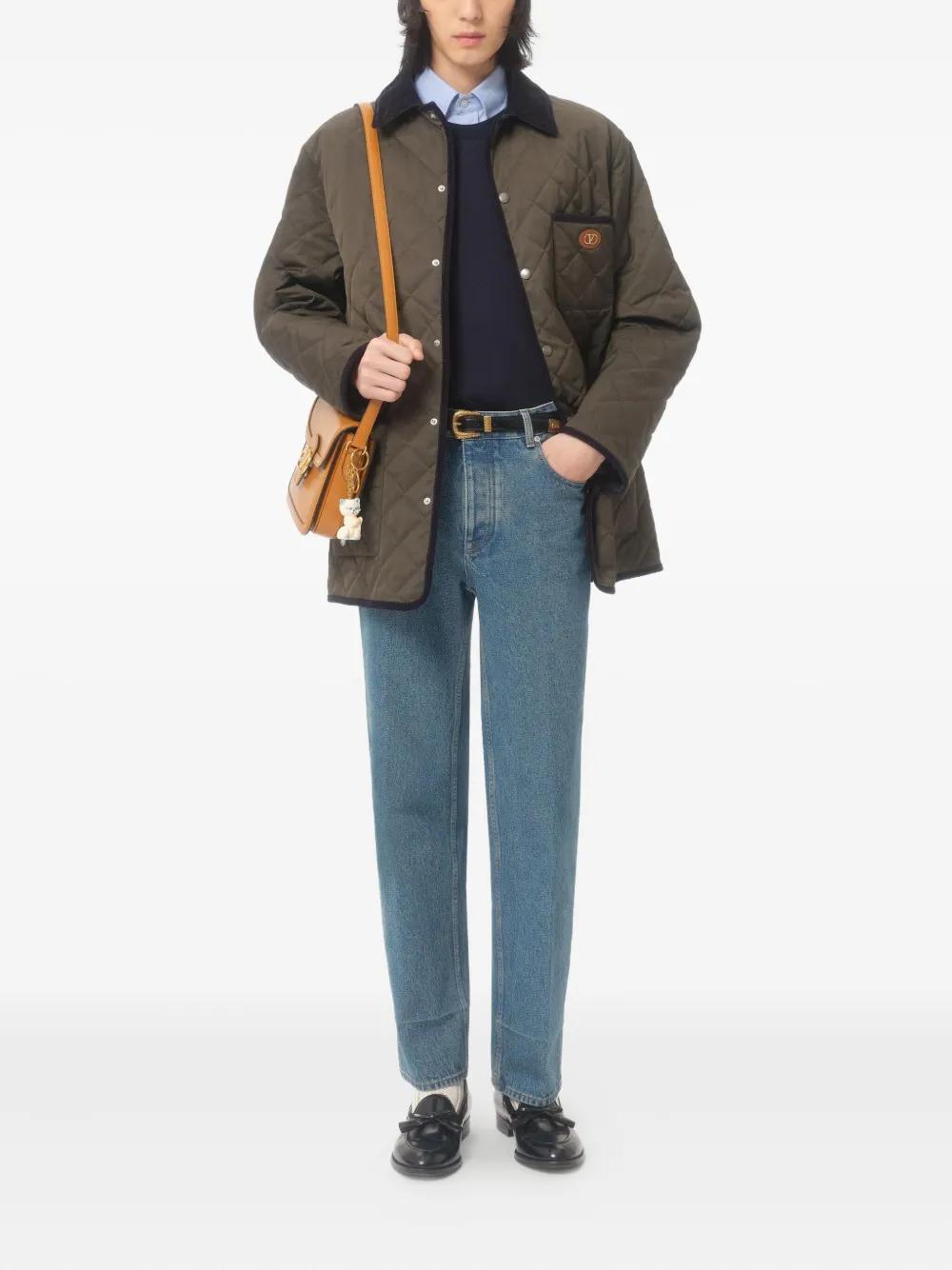 VALENTINO Men's Knitwear Sweater - Perfect for Fall/Winter 2025