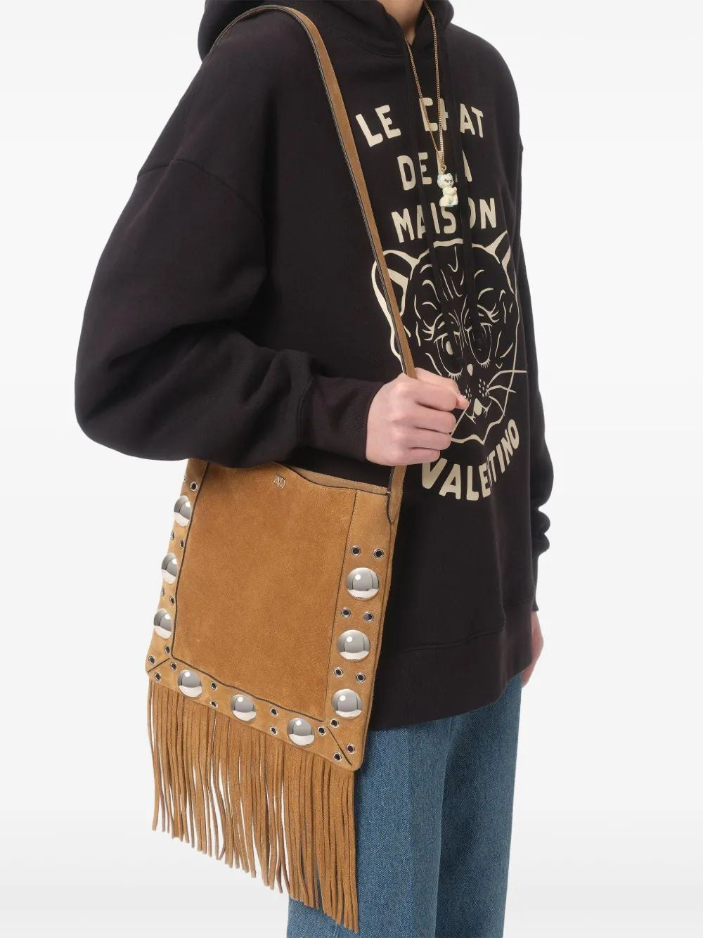 VALENTINO Classic Cotton Sweatshirt for Men - FW25 Collection