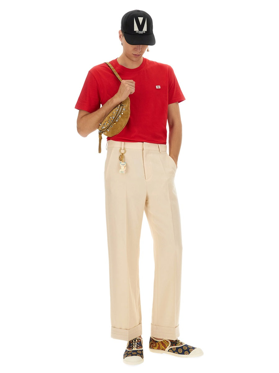 VALENTINO Cotton T-Shirt for Men - FW25 Edition