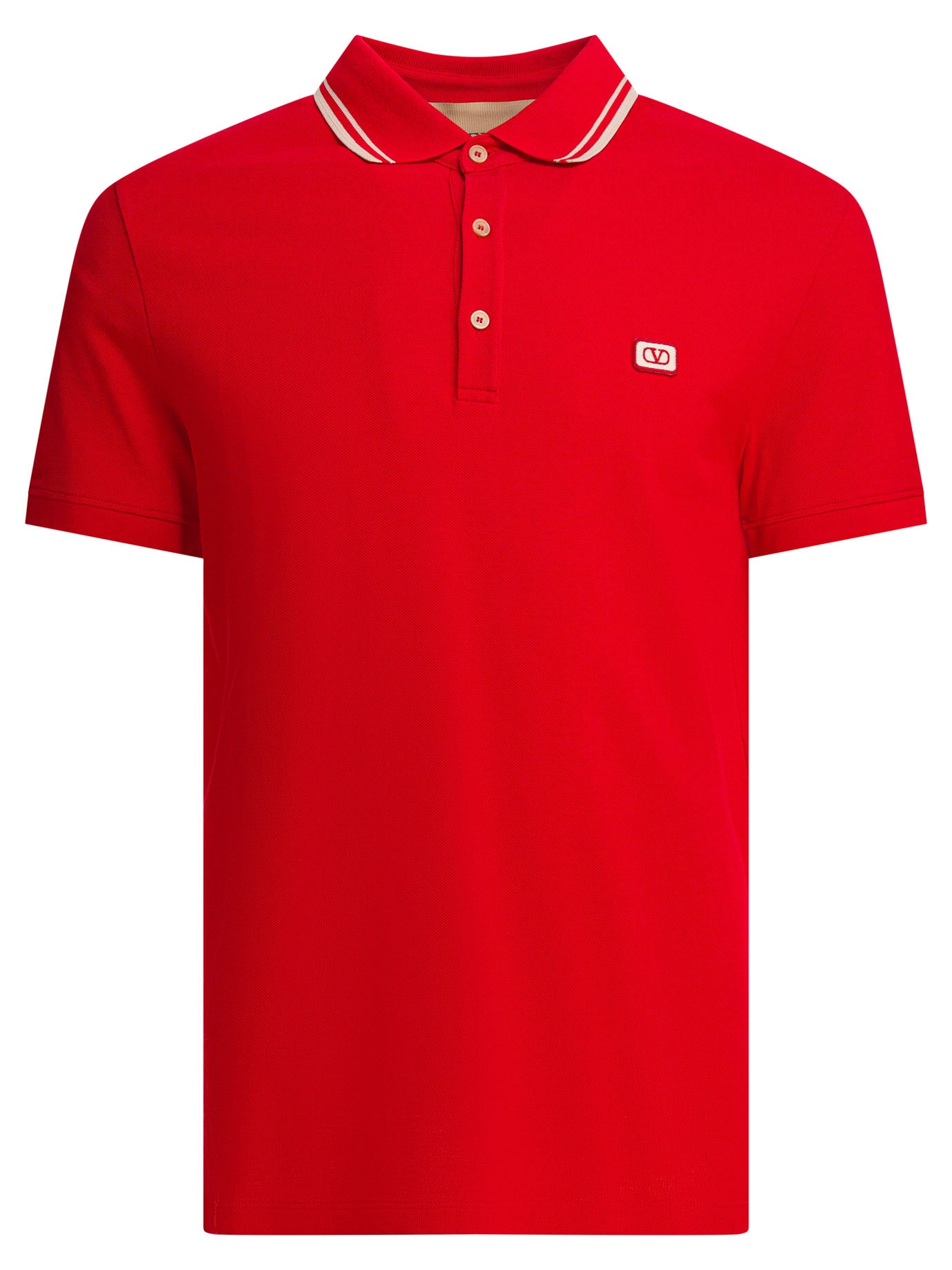 VALENTINO Classic Cotton Polo Shirt
