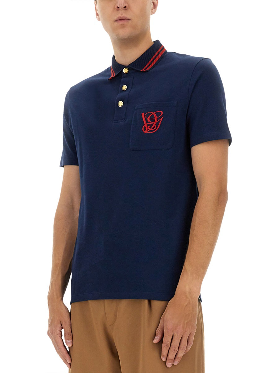 VALENTINO Cotton Polo Shirt for Men - FW25 Collection