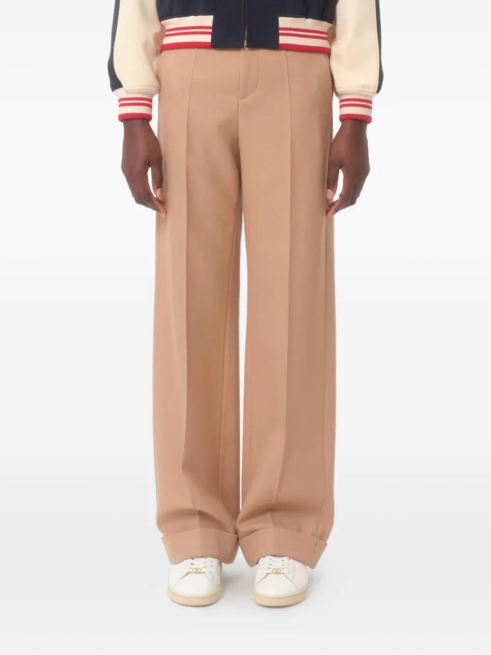 VALENTINO Classic Wool Trousers for Men - FW25