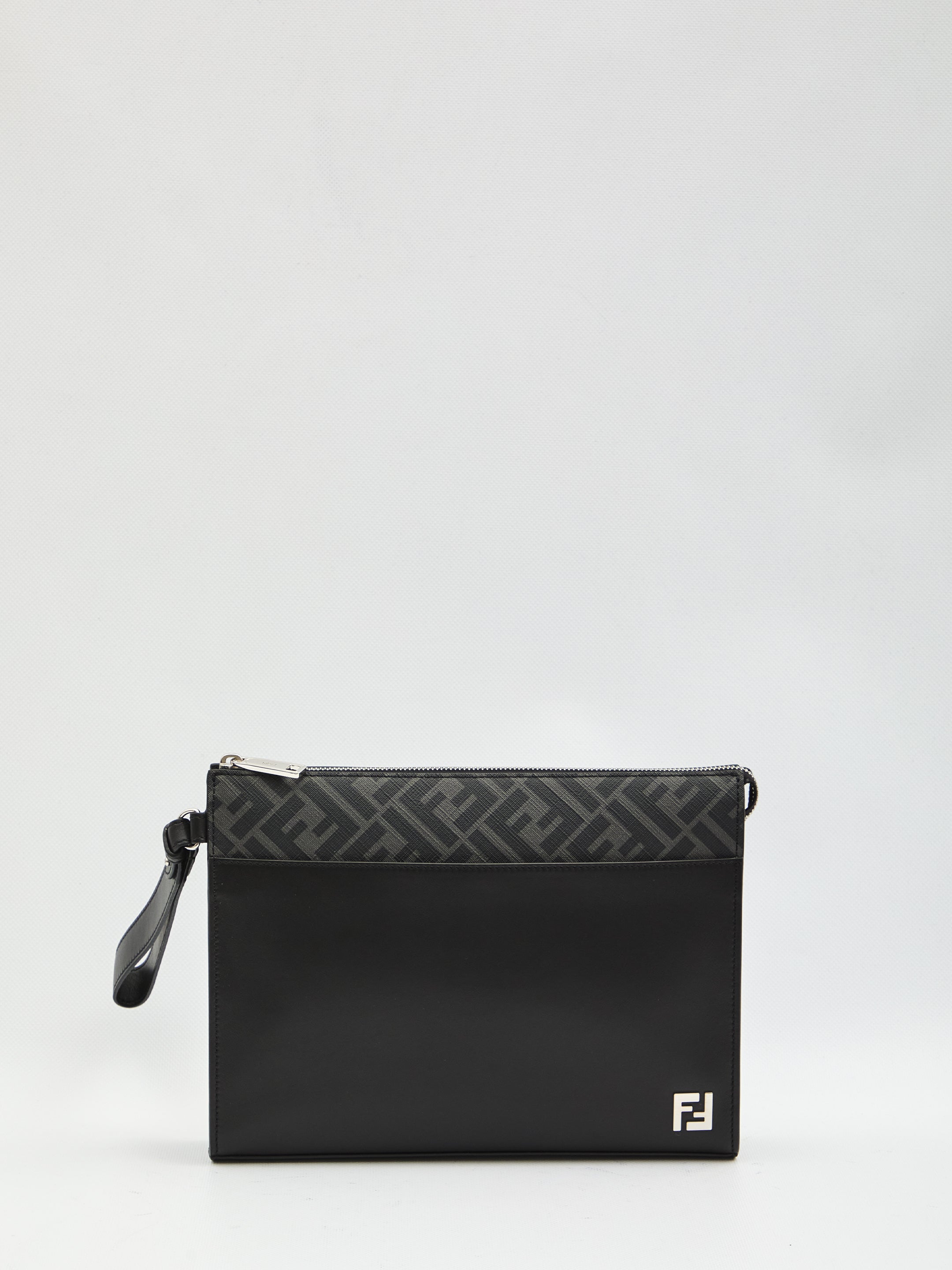 FENDI FF Squared Mini Clutch