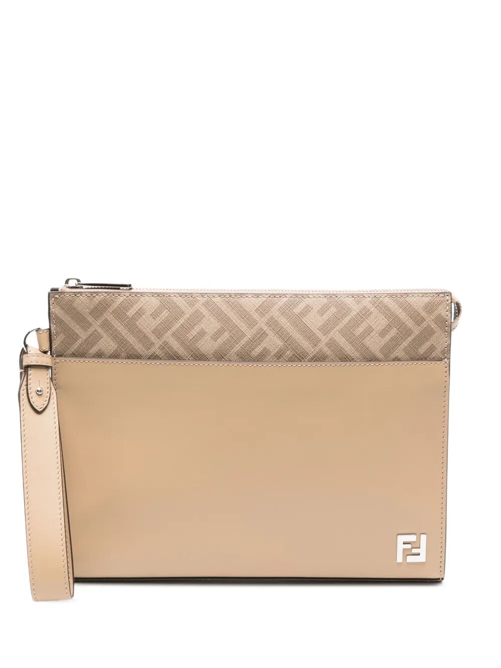 FENDI Squared Mini Clutch Handbag