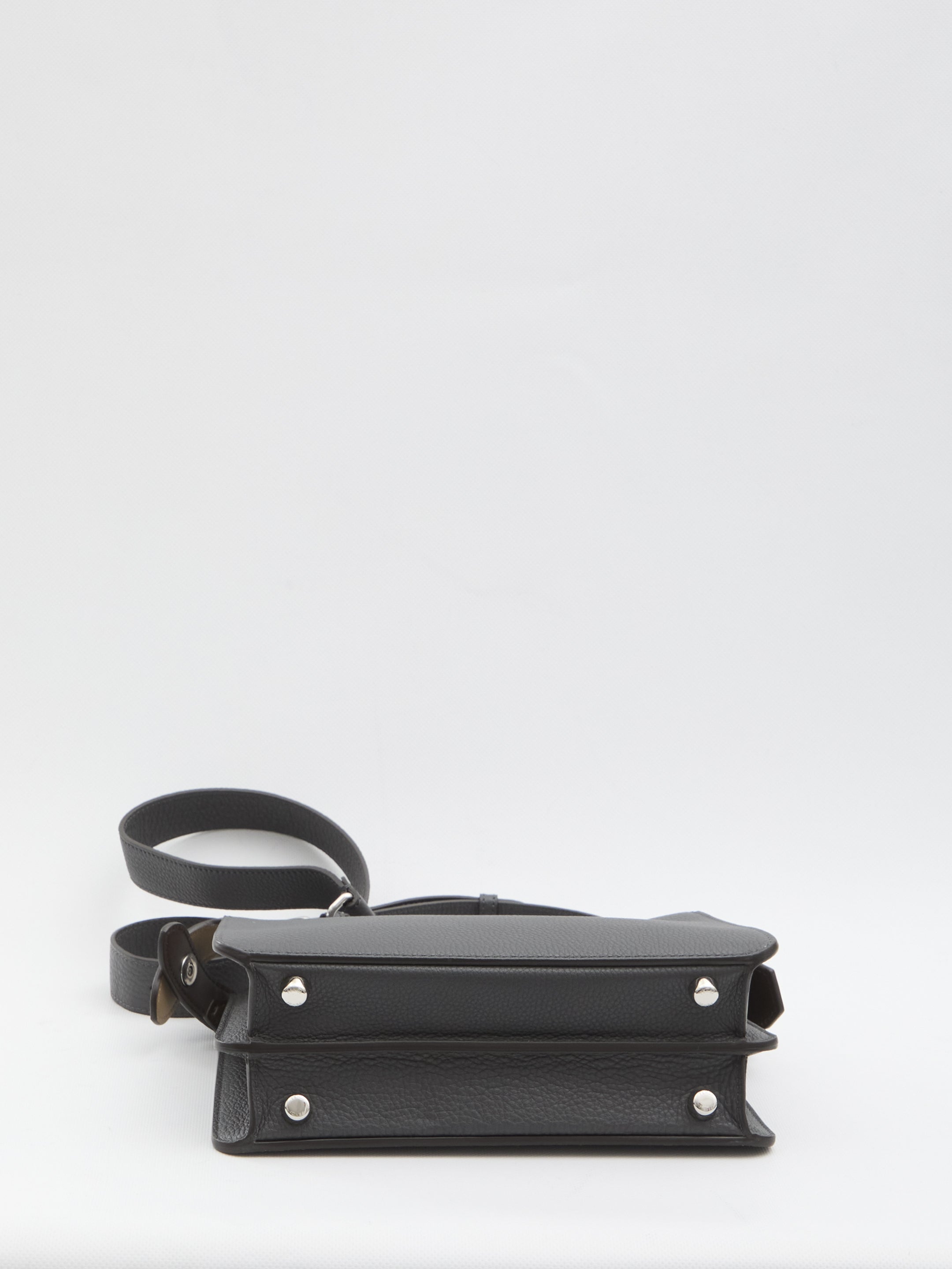 FENDI Mini Handbag with Fixed Top Handle and Adjustable Strap