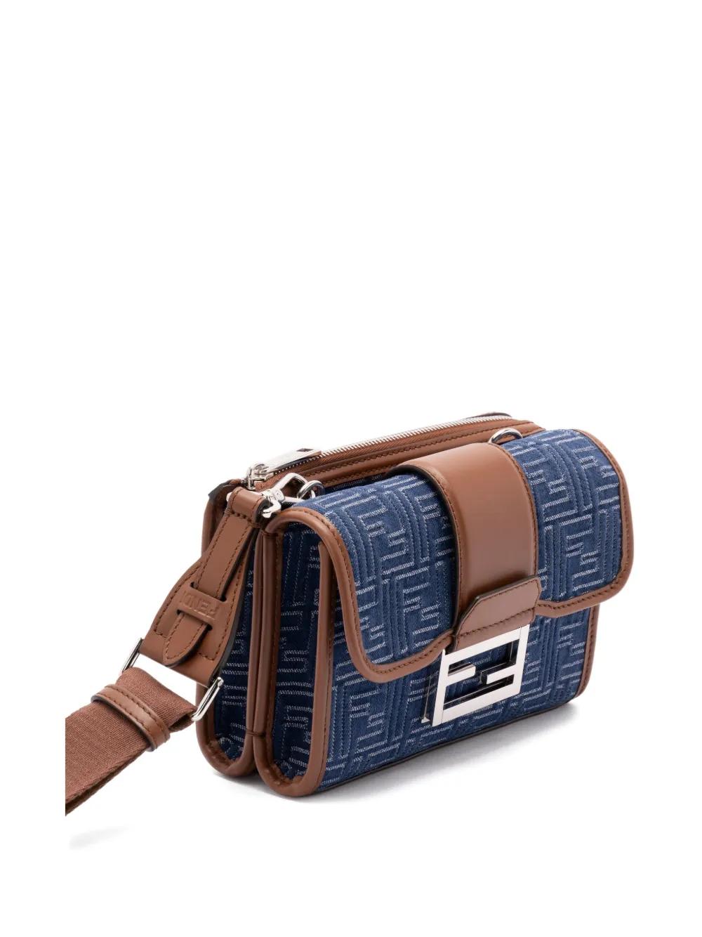 FENDI Mini Handbag with Suede Lining and Adjustable Strap