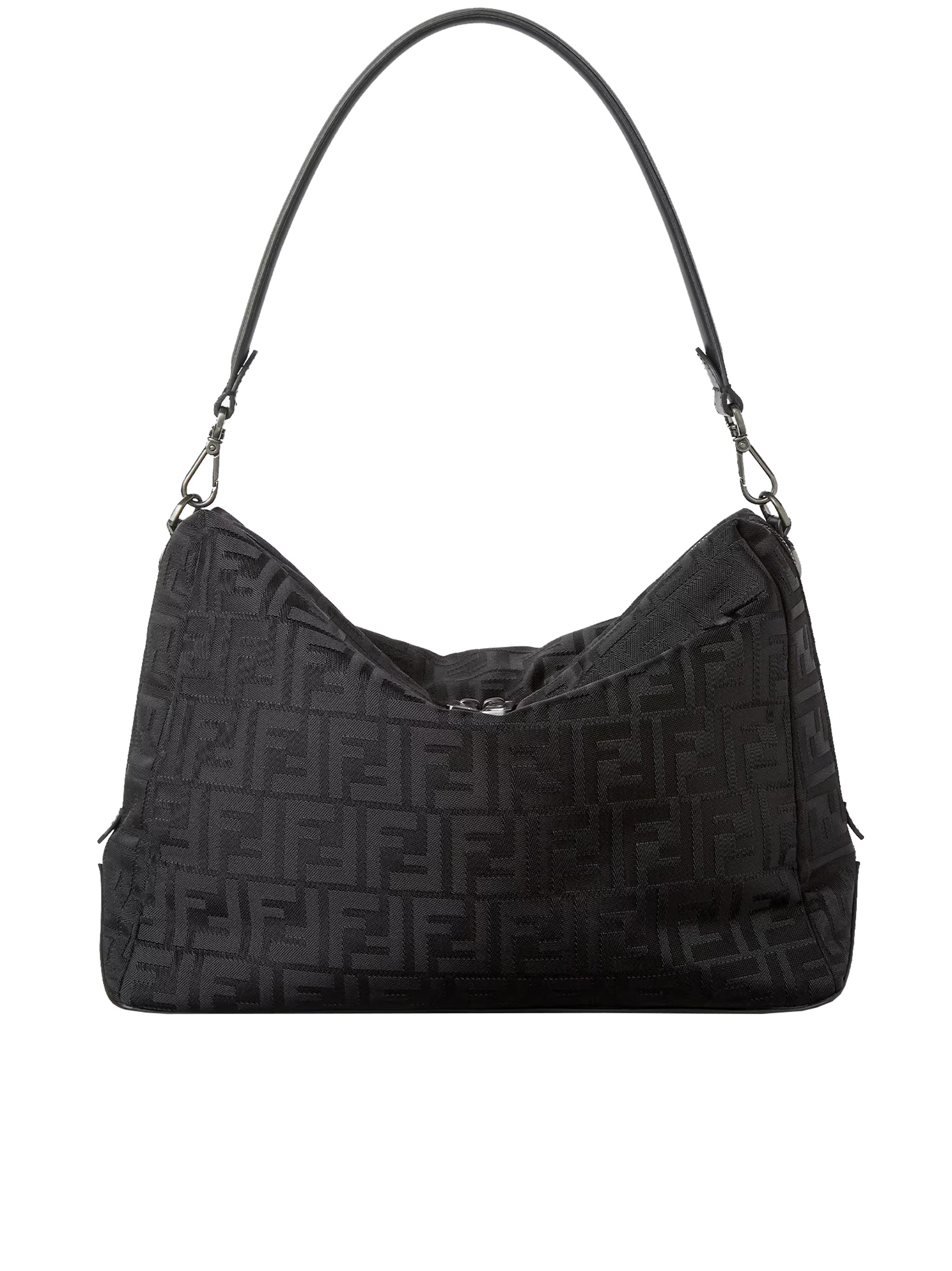 FENDI Large FF Nylon Handbag
