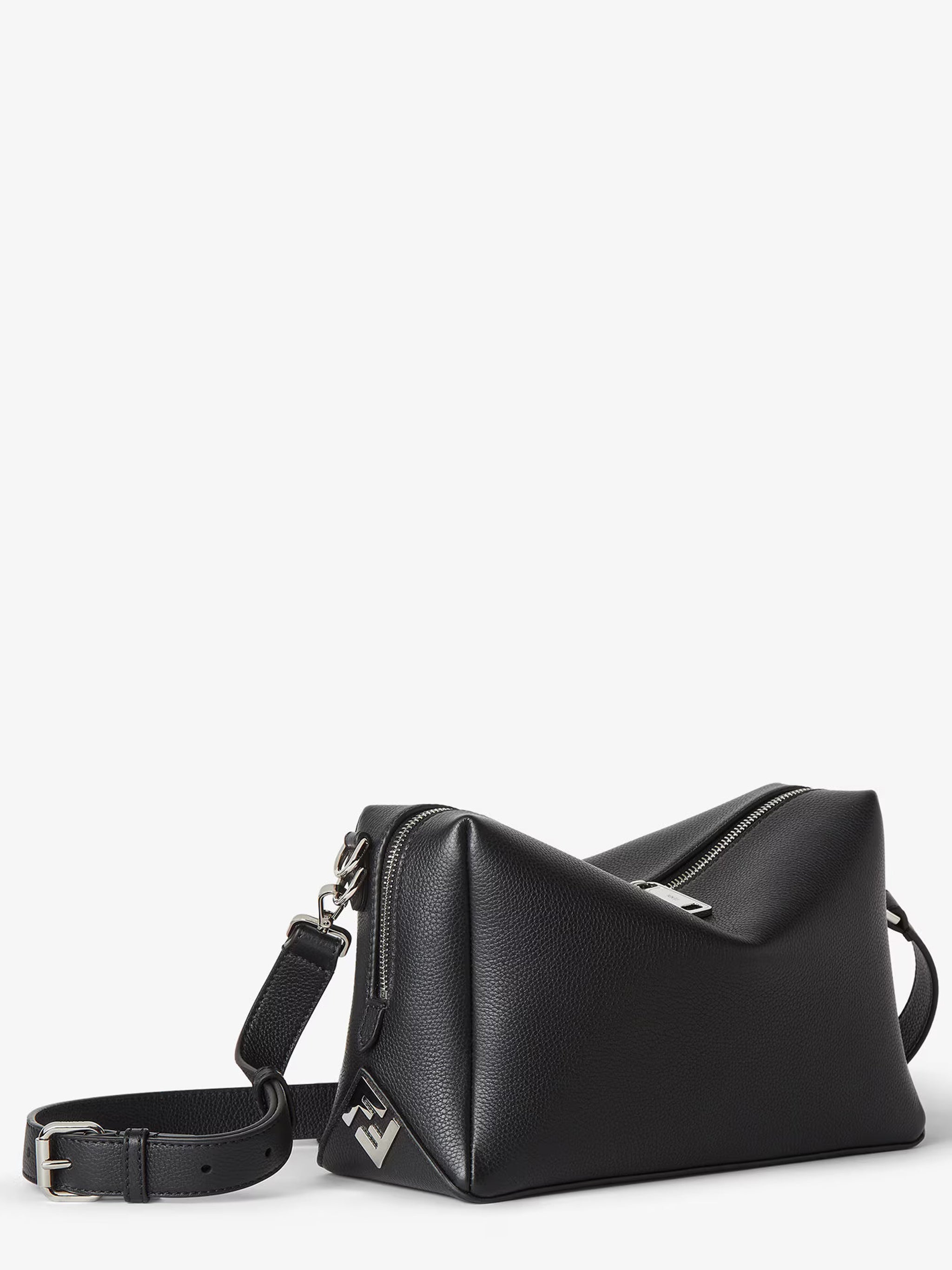 FENDI Medium Handbag with Dual Slider Zip Closure