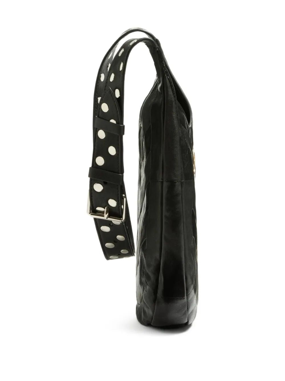 VALENTINO GARAVANI Small Hobo Handbag in Chevron Pattern