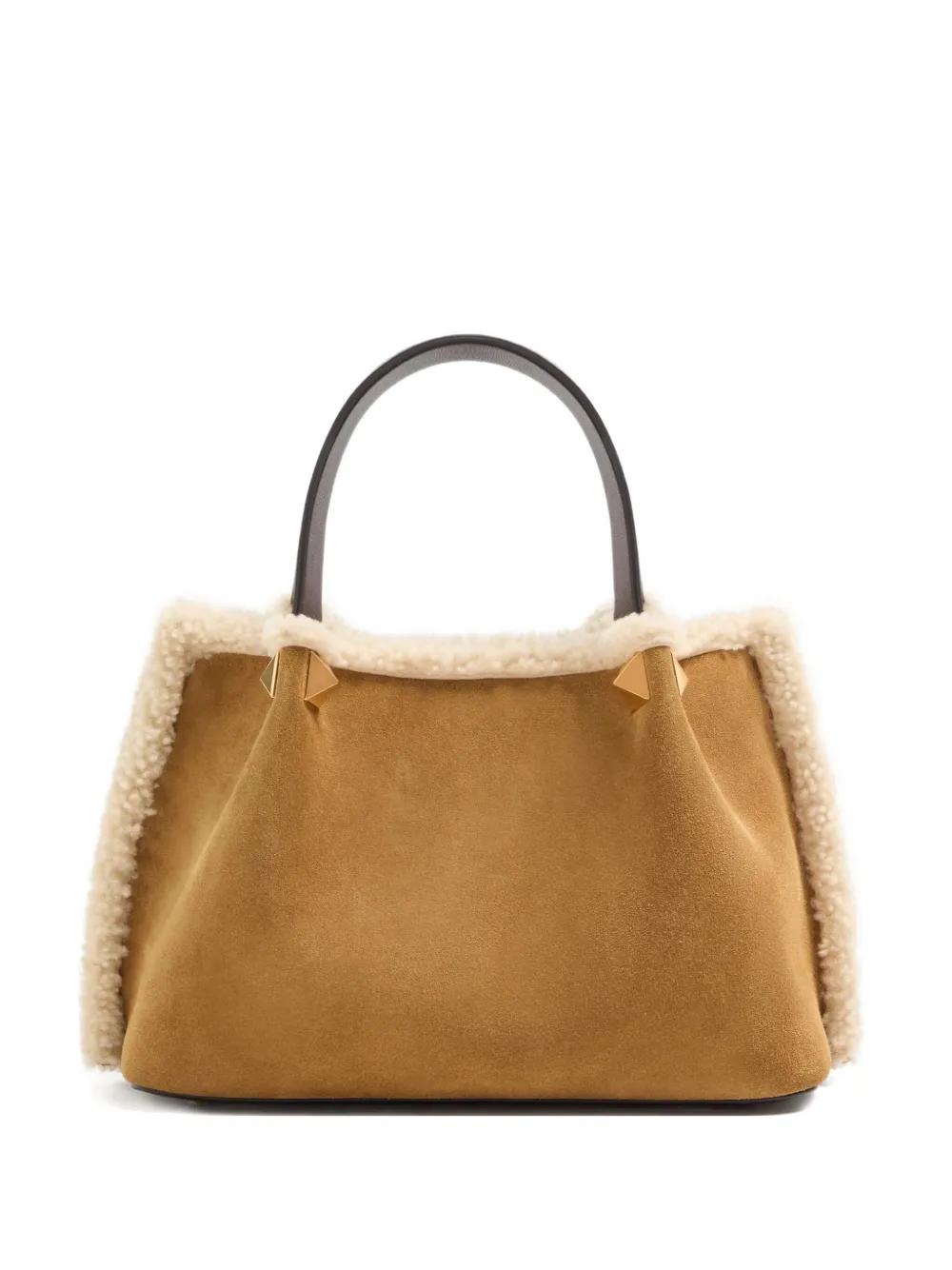 VALENTINO GARAVANI Mini Suede Tote Handbag