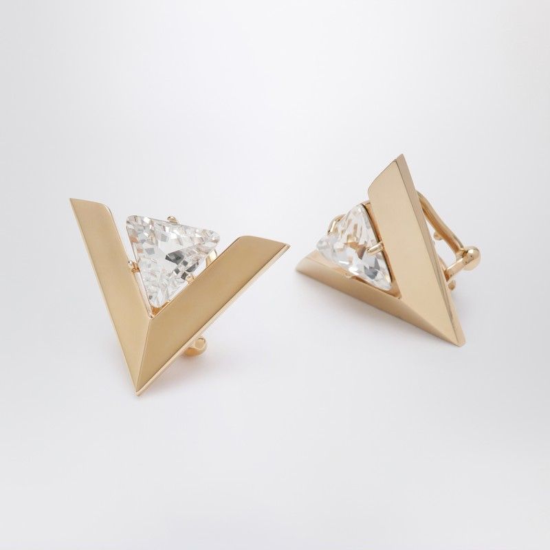 VALENTINO GARAVANI Crystal Metal Mini Earrings
